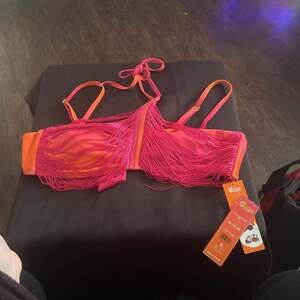 Hot Girl Summer by Megan Thee Stallion Women's Chicas Fringe Bikini Top,